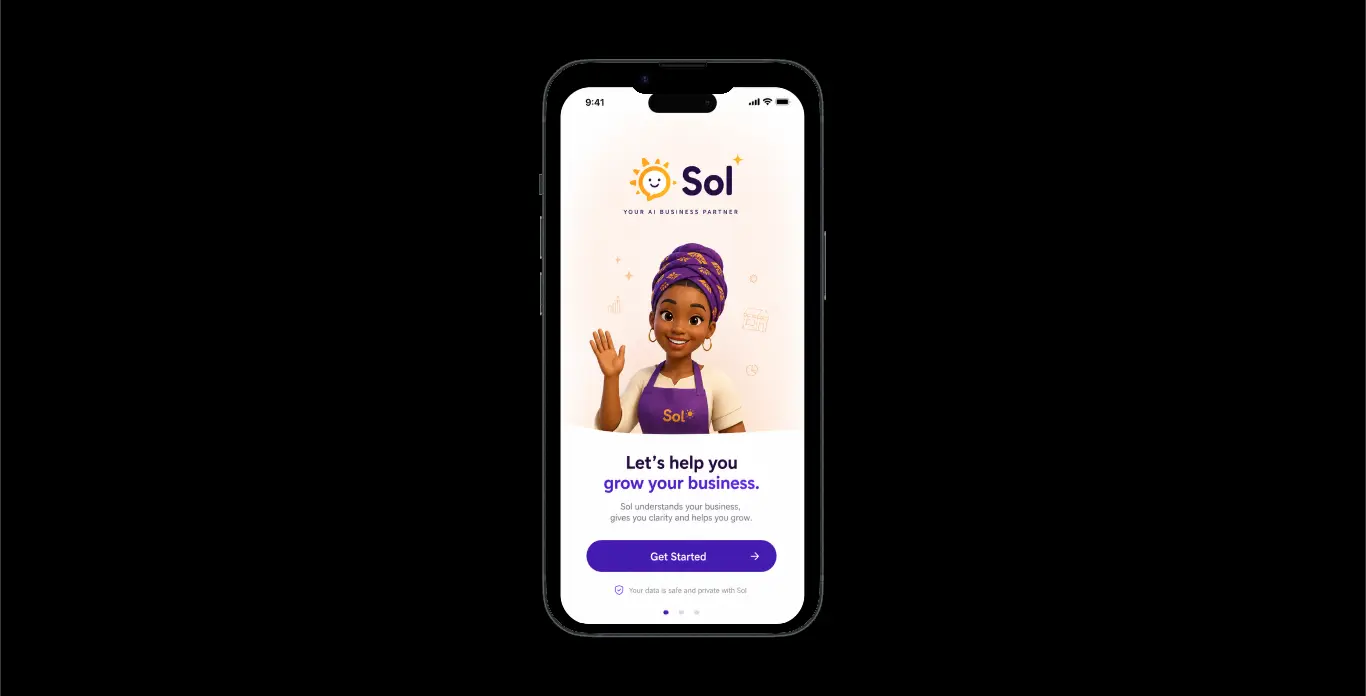 Screenshot of Sowley AI SME tool prototype